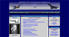 Desktop Screenshot of fliegergemeinschaft.de